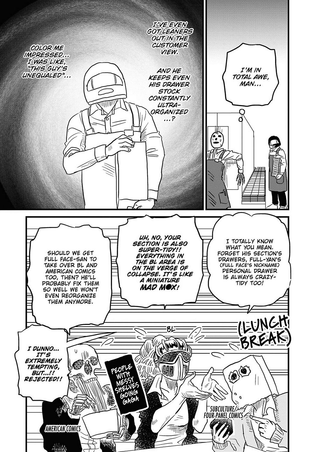 Skull-Face Bookseller Honda-San Chapter 17 #9