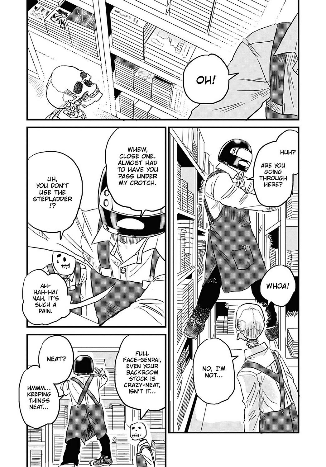 Skull-Face Bookseller Honda-San Chapter 17 #13