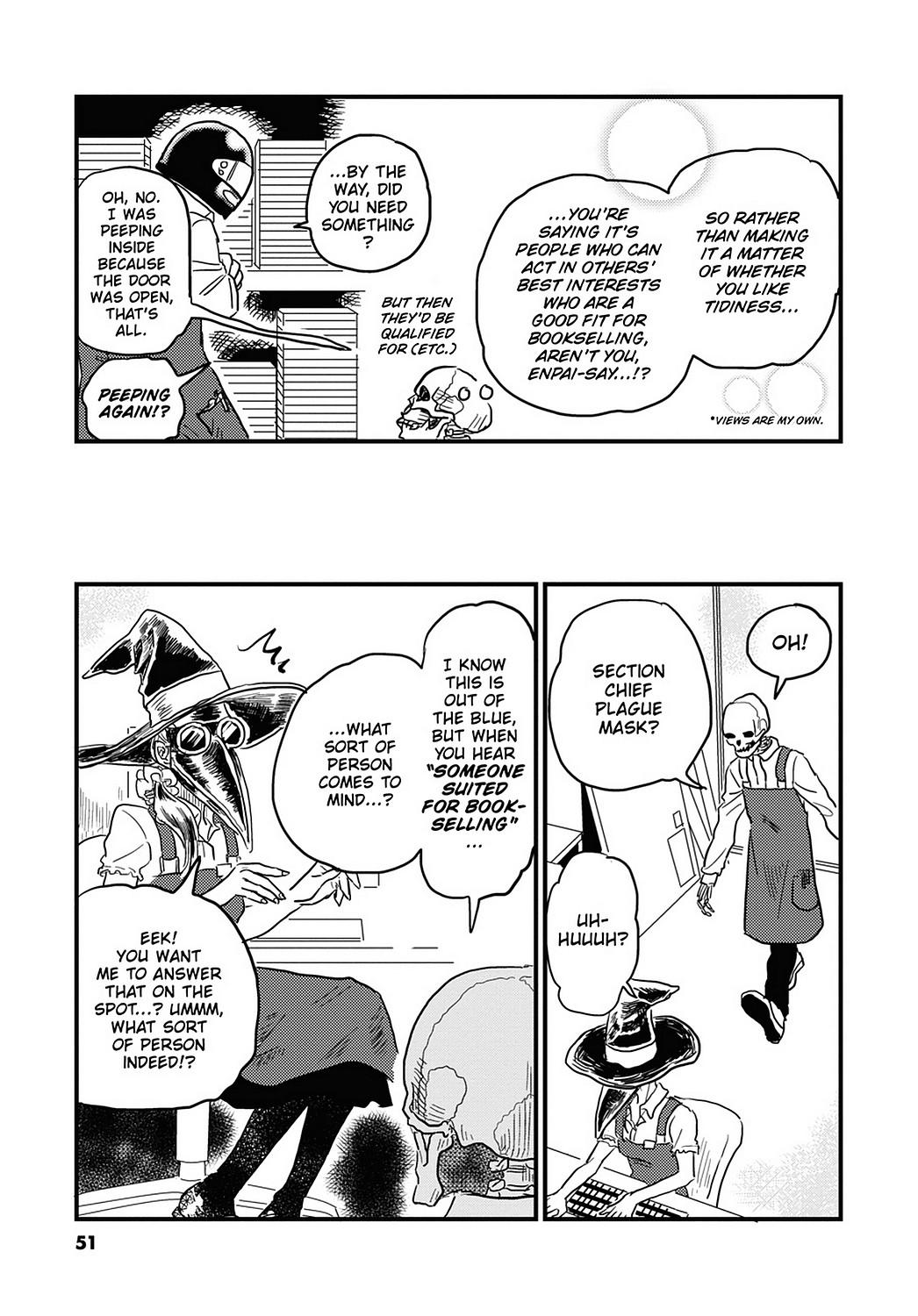 Skull-Face Bookseller Honda-San Chapter 17 #15