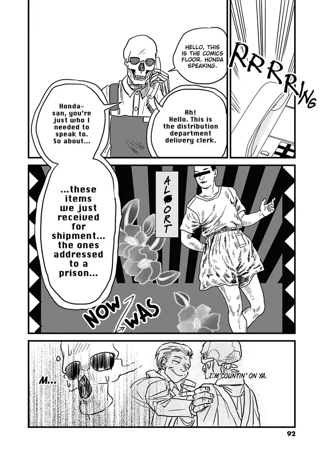 Skull-Face Bookseller Honda-San Chapter 13 #12