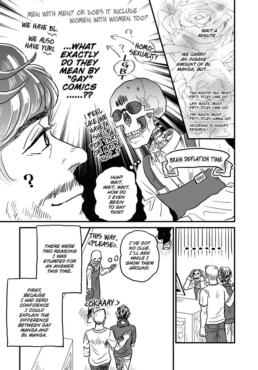 Skull-Face Bookseller Honda-San Chapter 10 #5