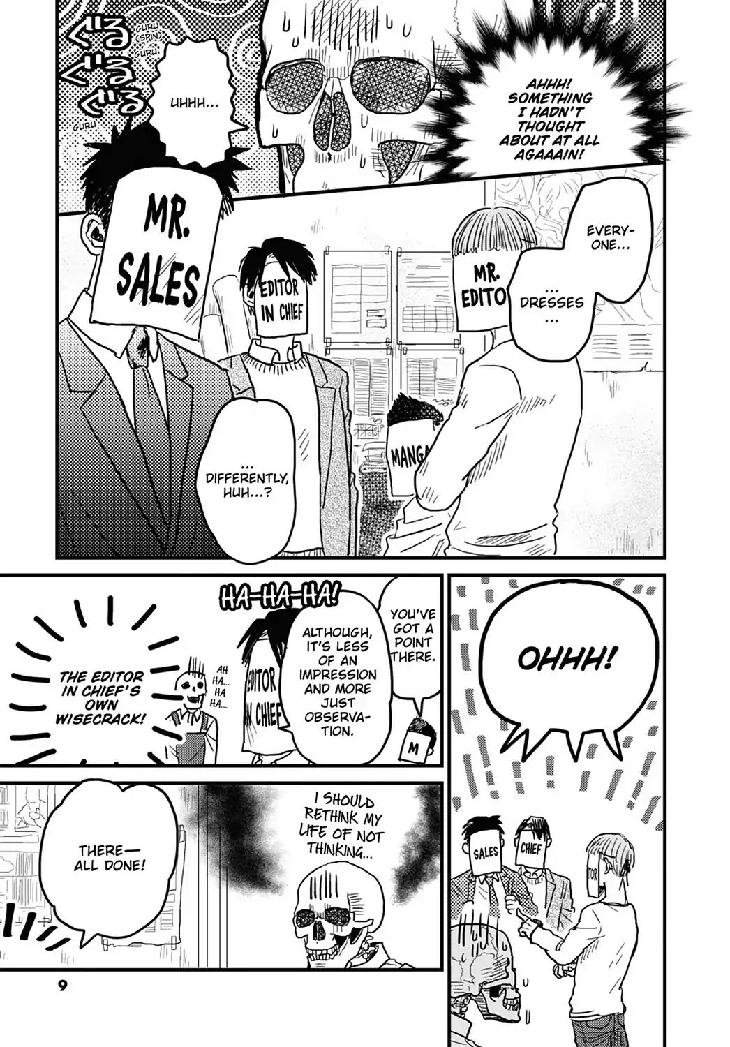 Skull-Face Bookseller Honda-San Chapter 8 #11