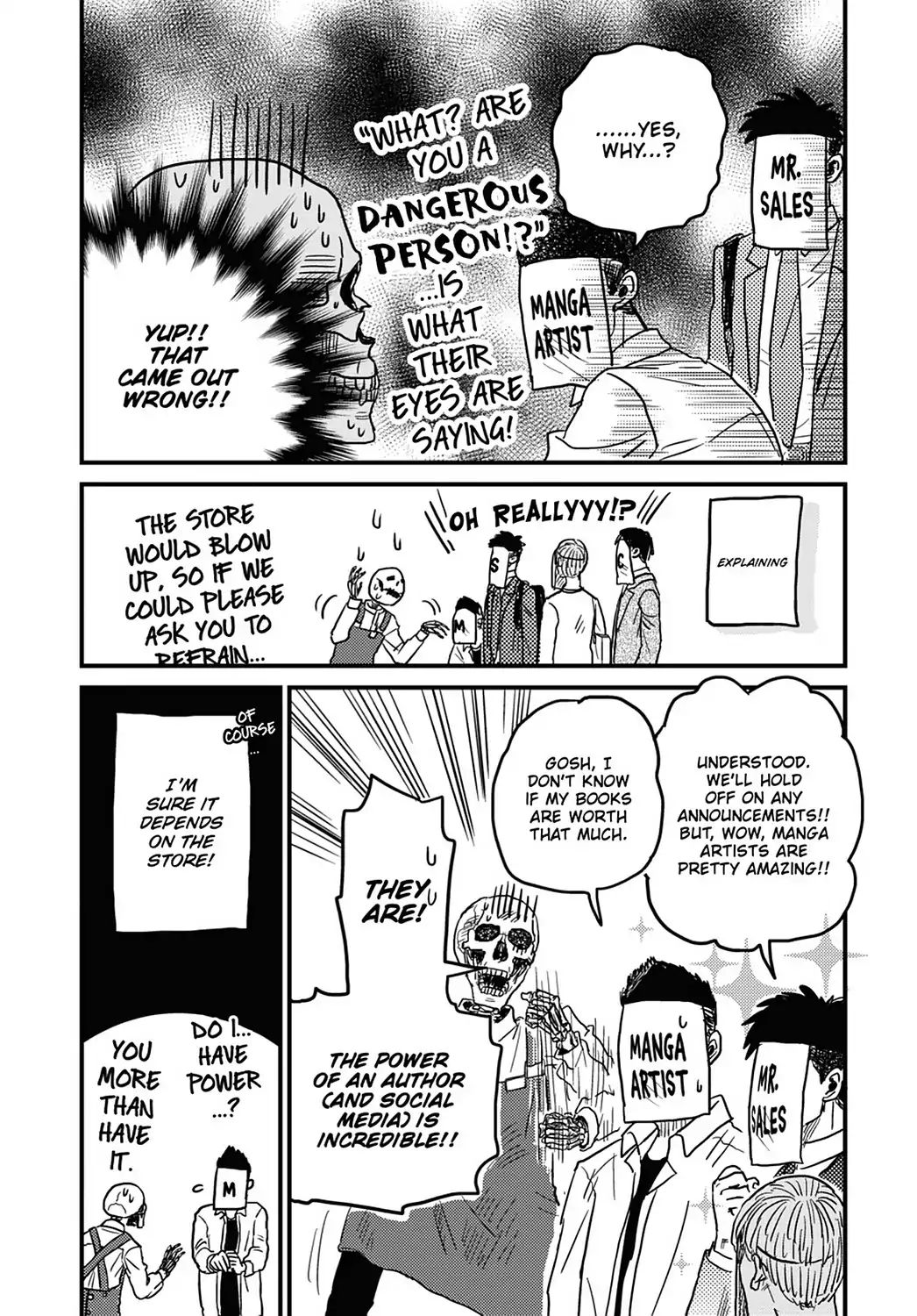 Skull-Face Bookseller Honda-San Chapter 8 #14