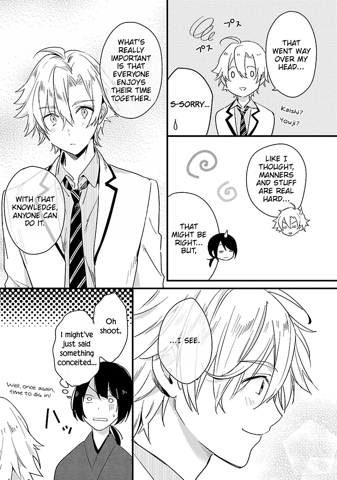 Sweets Conchert - Amami Danshi No Hinichijou Chapter 10 #9