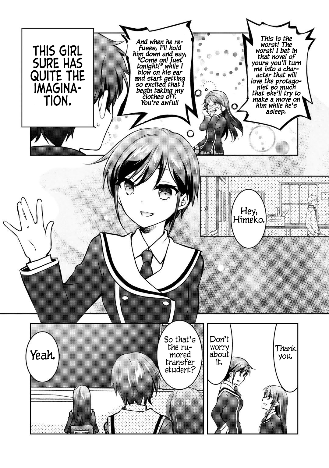 Shousetsu Toukou Saito O Riyou Shite Itara, Kurasu No Bishoujo Ga Dokushadatta Chapter 12 #14