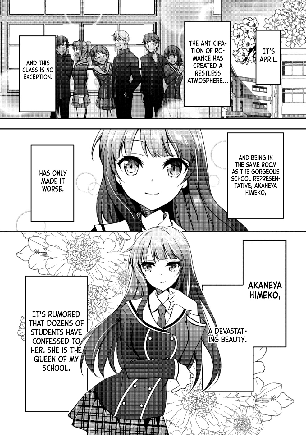 Shousetsu Toukou Saito O Riyou Shite Itara, Kurasu No Bishoujo Ga Dokushadatta Chapter 1 #7