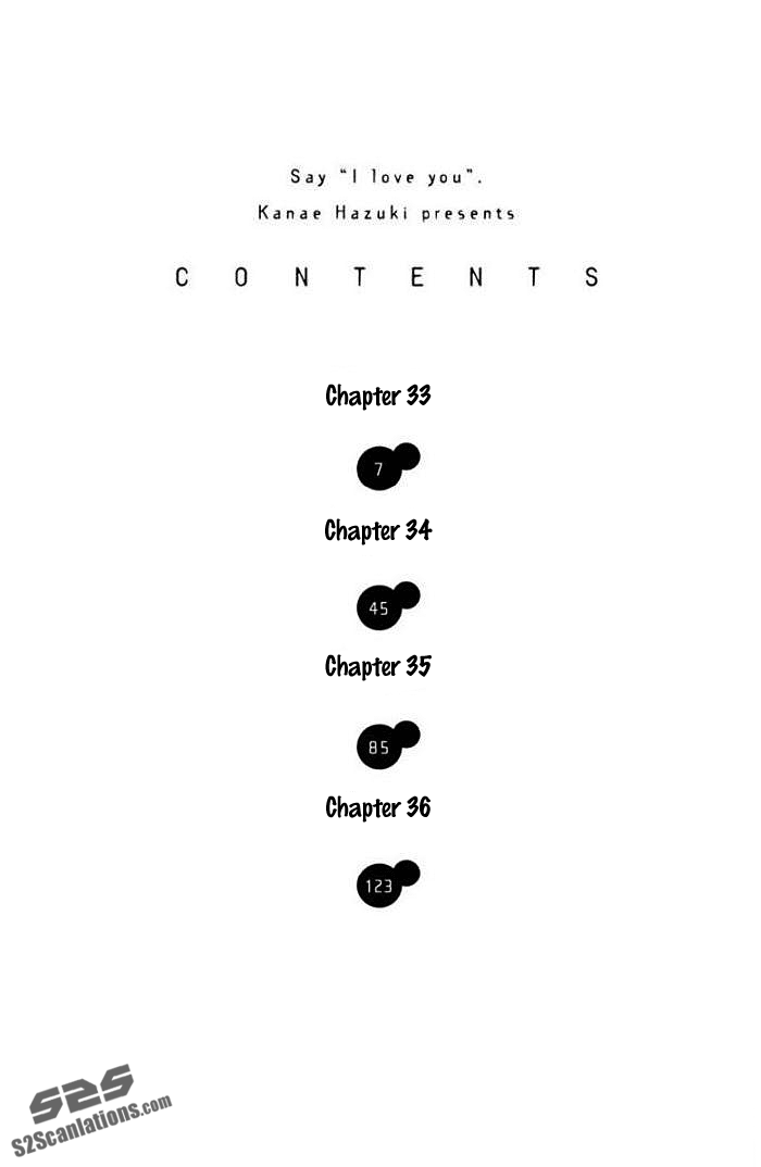 Sukitte Ii Na Yo Chapter 33 #3