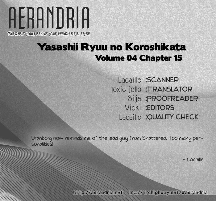 Yasashii Ryuu No Koroshikata Chapter 15 #2