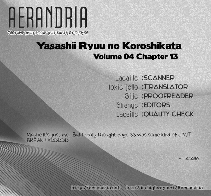 Yasashii Ryuu No Koroshikata Chapter 13 #2