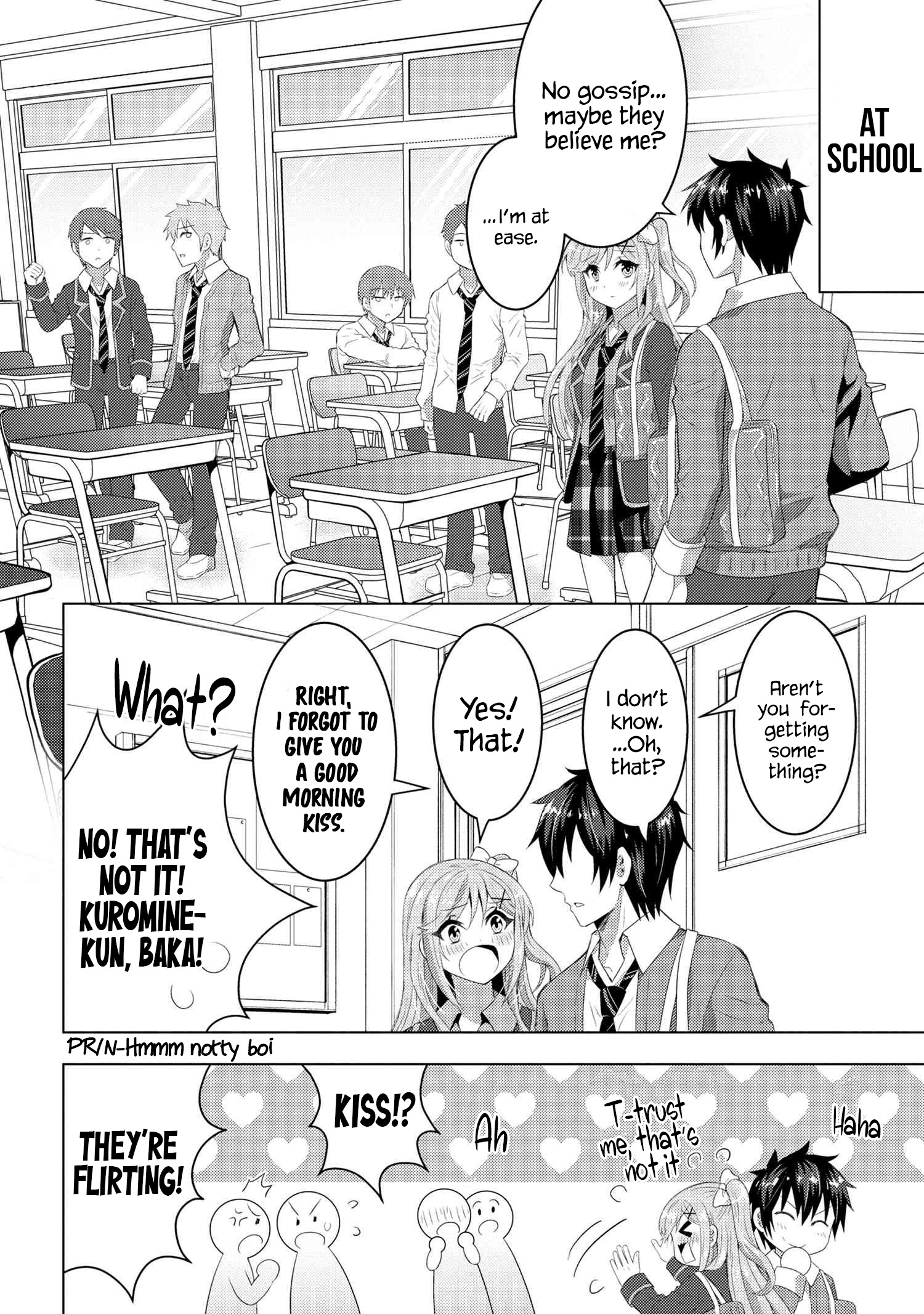 Konbini Goutou Kara Tasuketa Jimi Tenin Ga, Onaji Kurasu No Ubude Kawaii Gyarudatta Chapter 3.1 #6