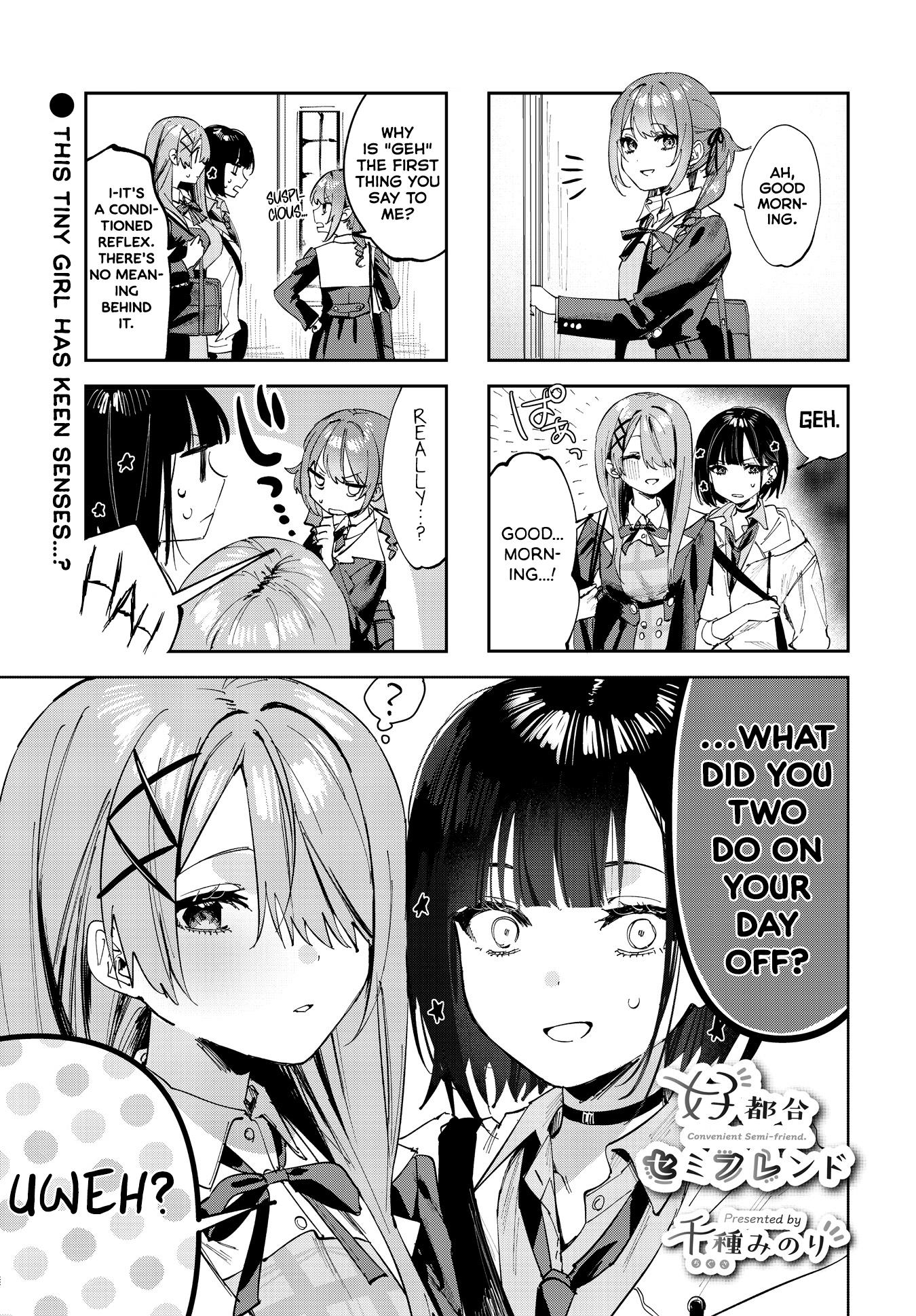 Convenient Semi-Friend Chapter 10 #1