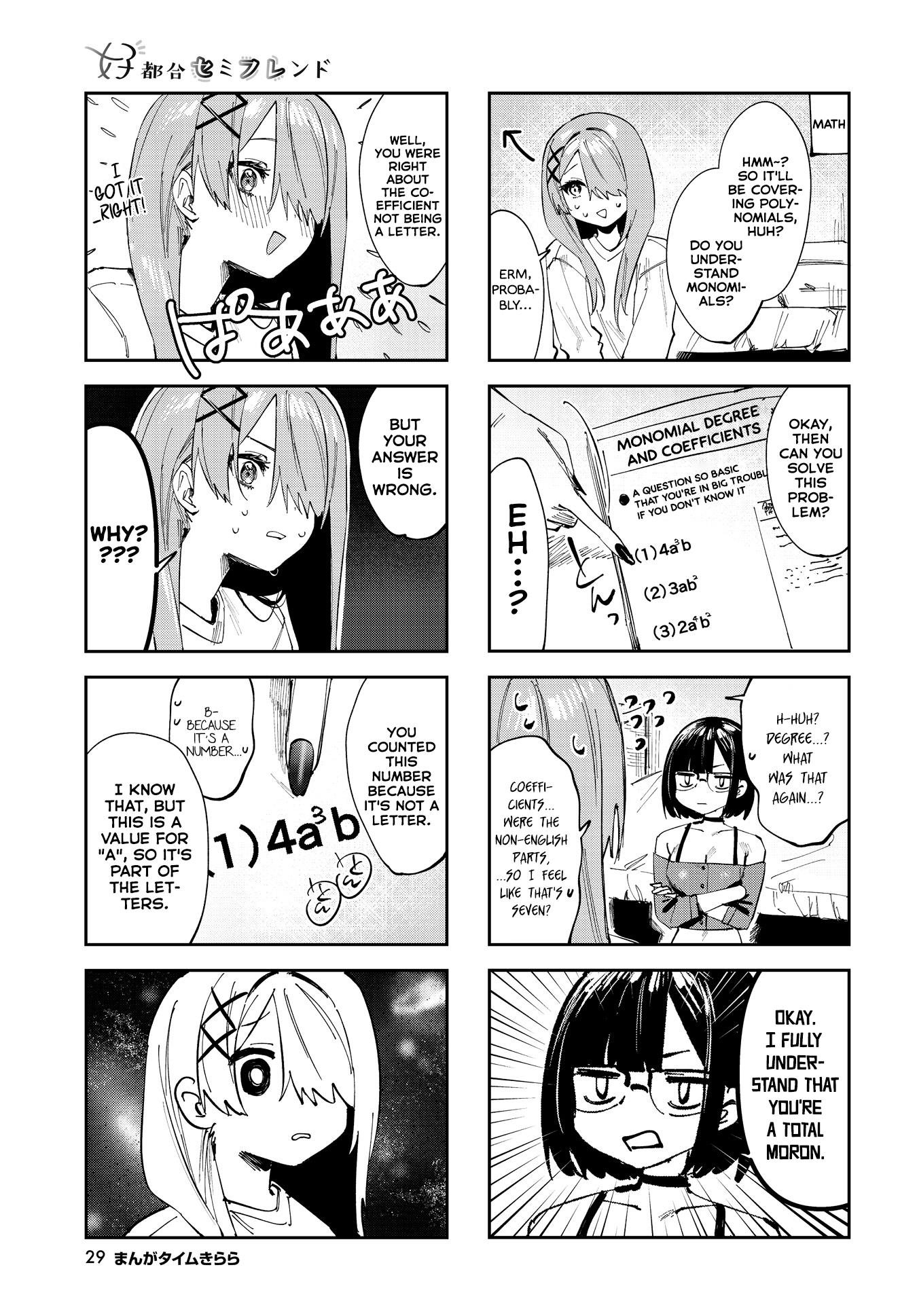 Convenient Semi-Friend Chapter 9 #3