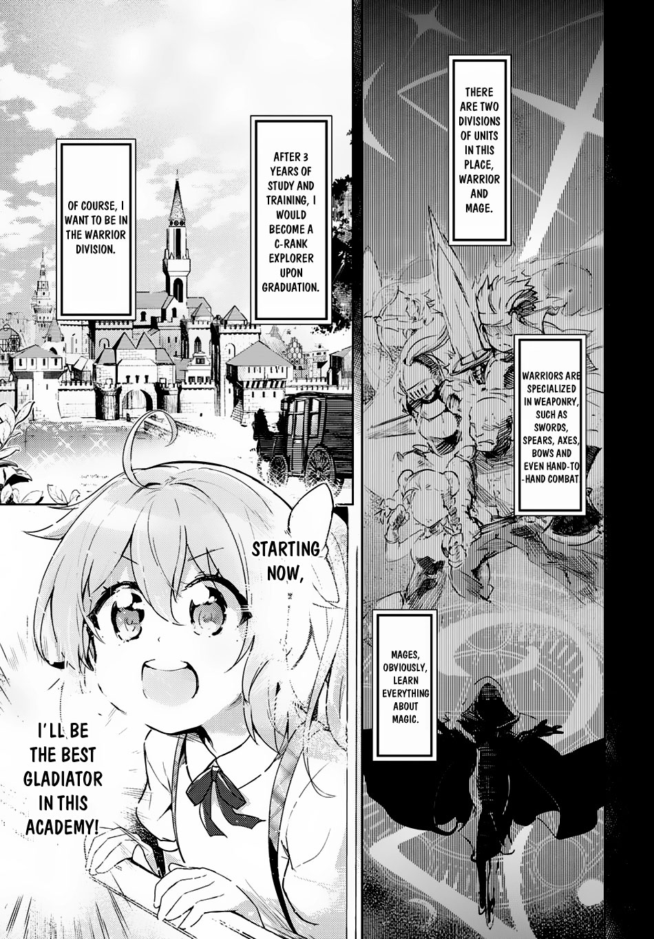 Kenshi O Mezashite Nyugaku Shitanoni Maho Tekisei 9999 Nandesukedo!? Chapter 1 #9