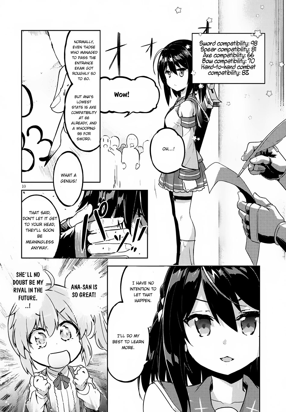 Kenshi O Mezashite Nyugaku Shitanoni Maho Tekisei 9999 Nandesukedo!? Chapter 1 #14