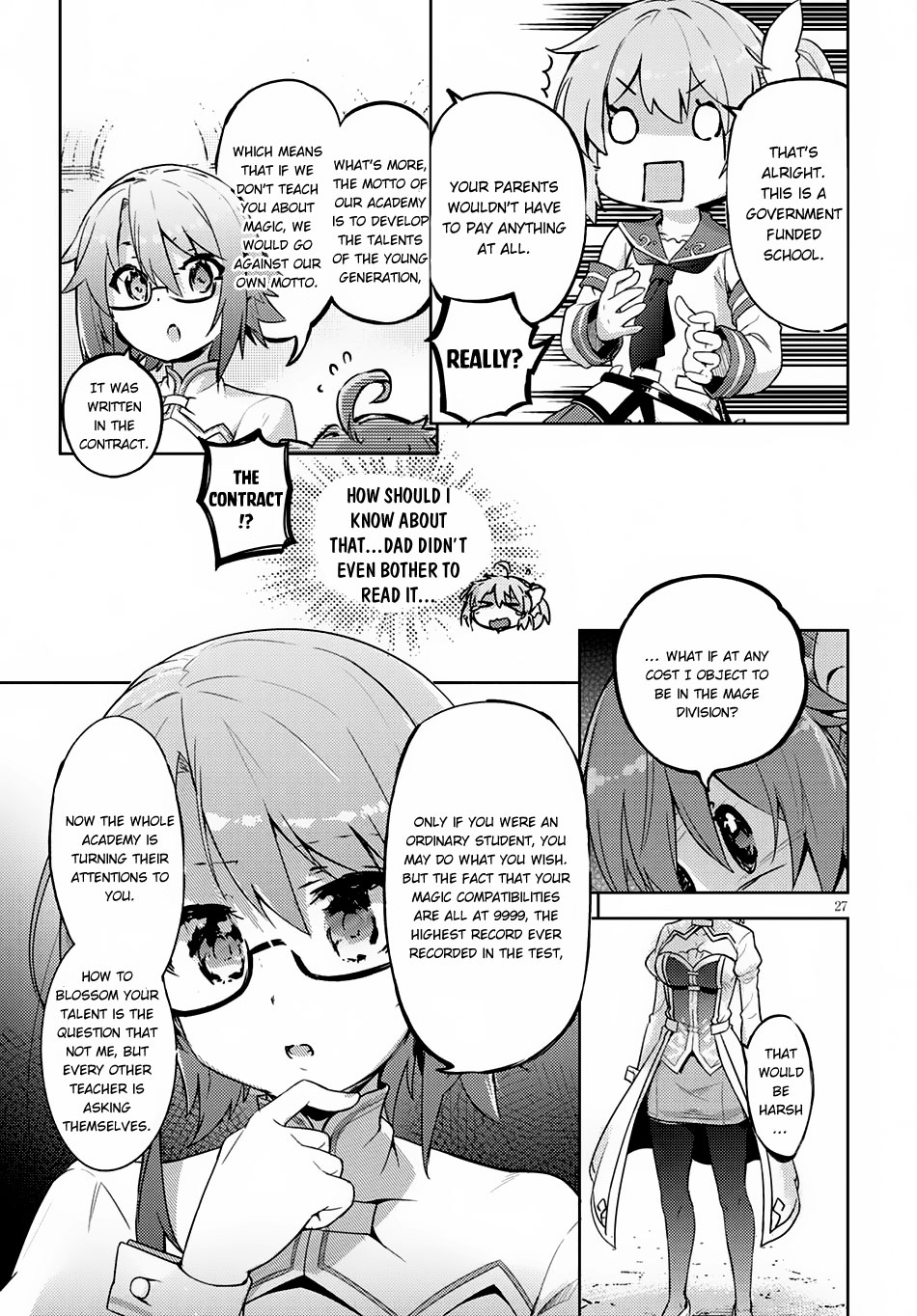 Kenshi O Mezashite Nyugaku Shitanoni Maho Tekisei 9999 Nandesukedo!? Chapter 1 #30