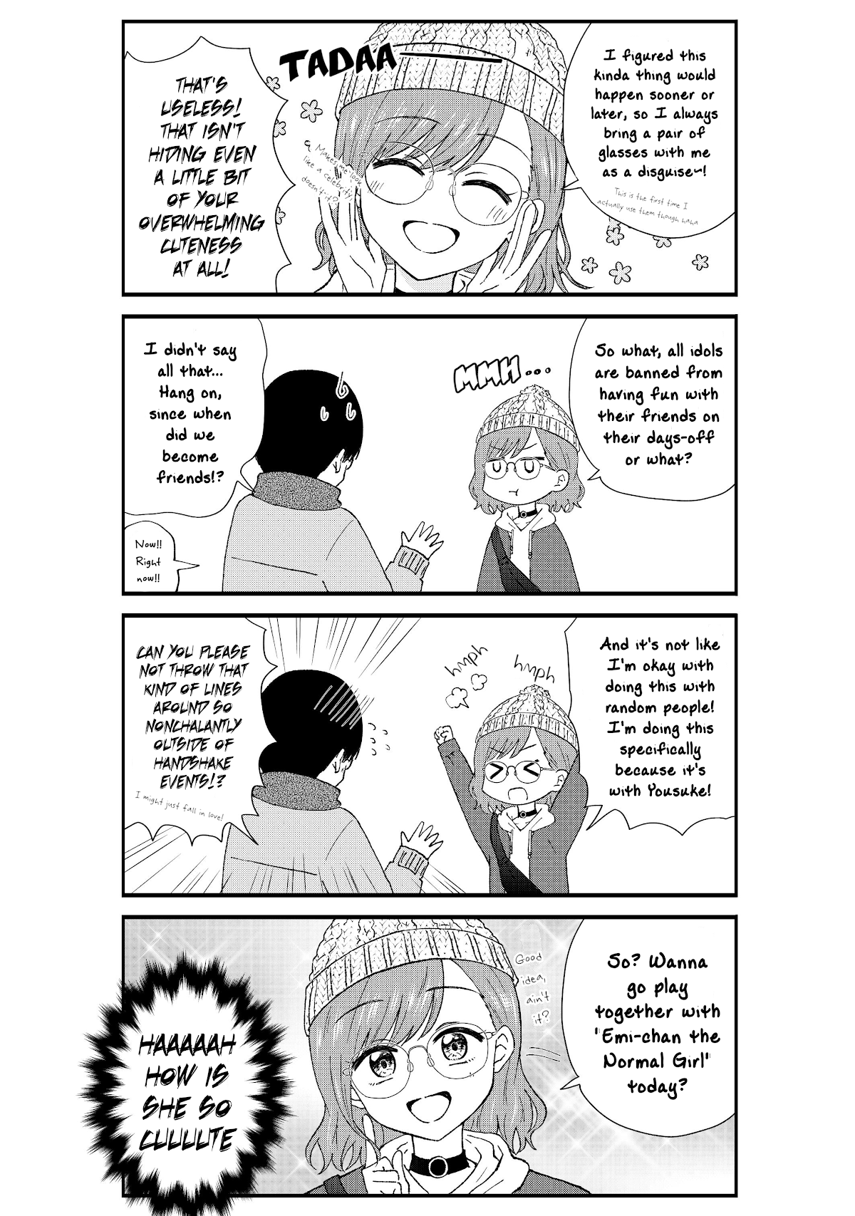 Kimoota, Idol Yarutteyo Chapter 54.5 #4