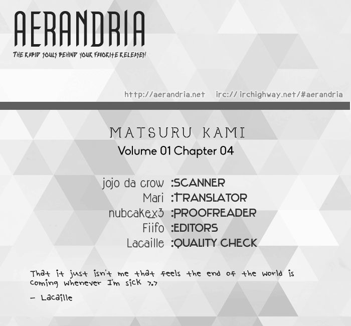Matsuru Kami Chapter 4 #3