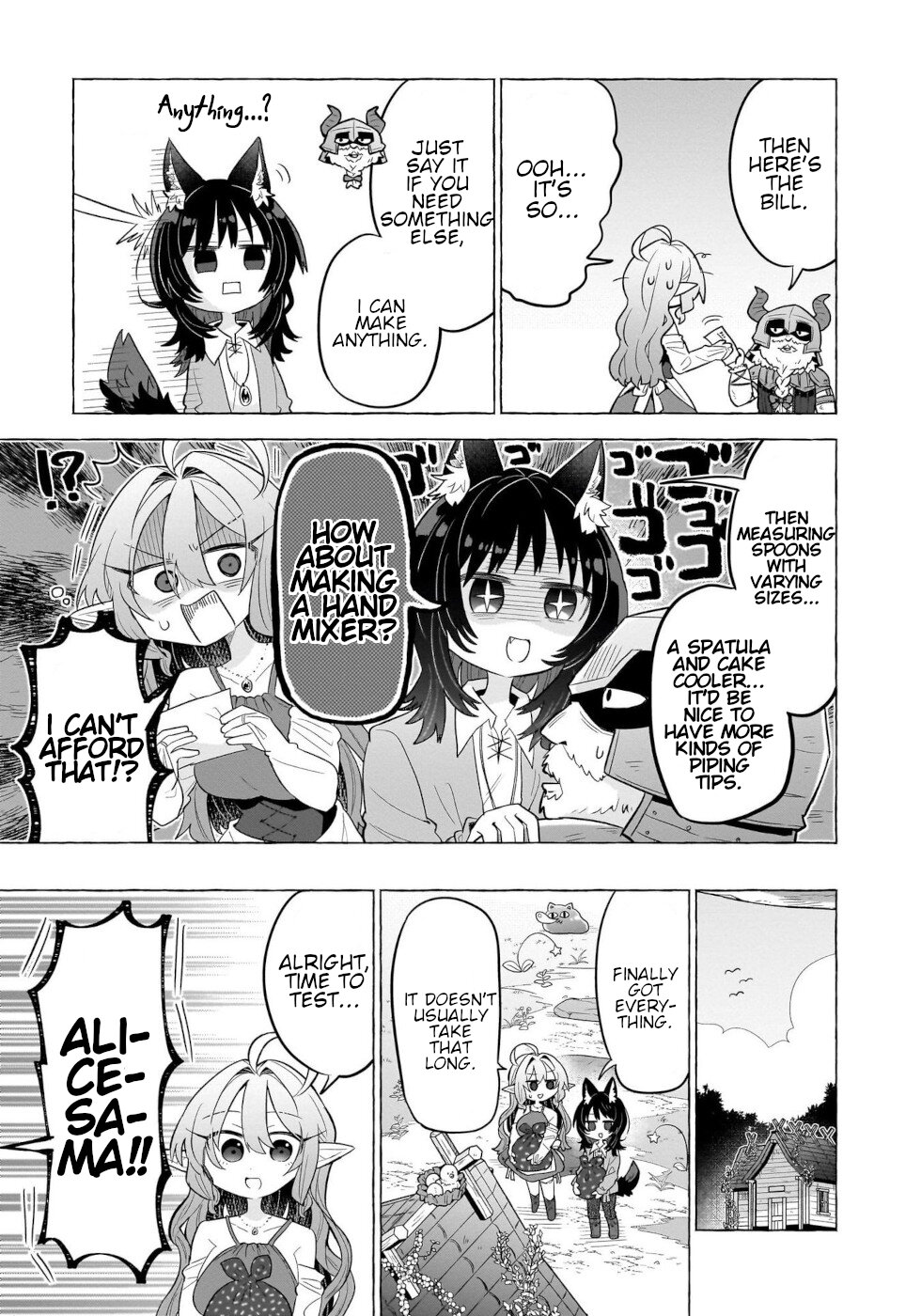 Sweets, Elf, And A High School Girl Chapter 5 #9