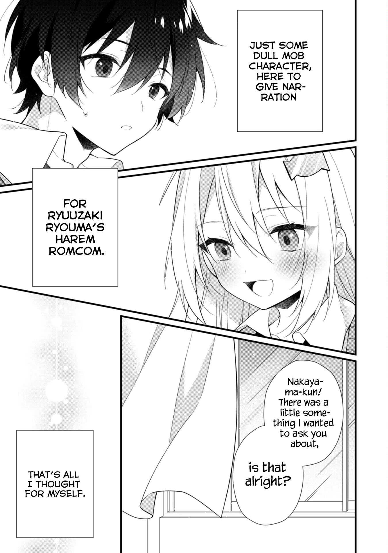 Shimotsuki-San Likes The Mob ~This Shy Girl Is Only Sweet Towards Me~ Chapter 1 #35