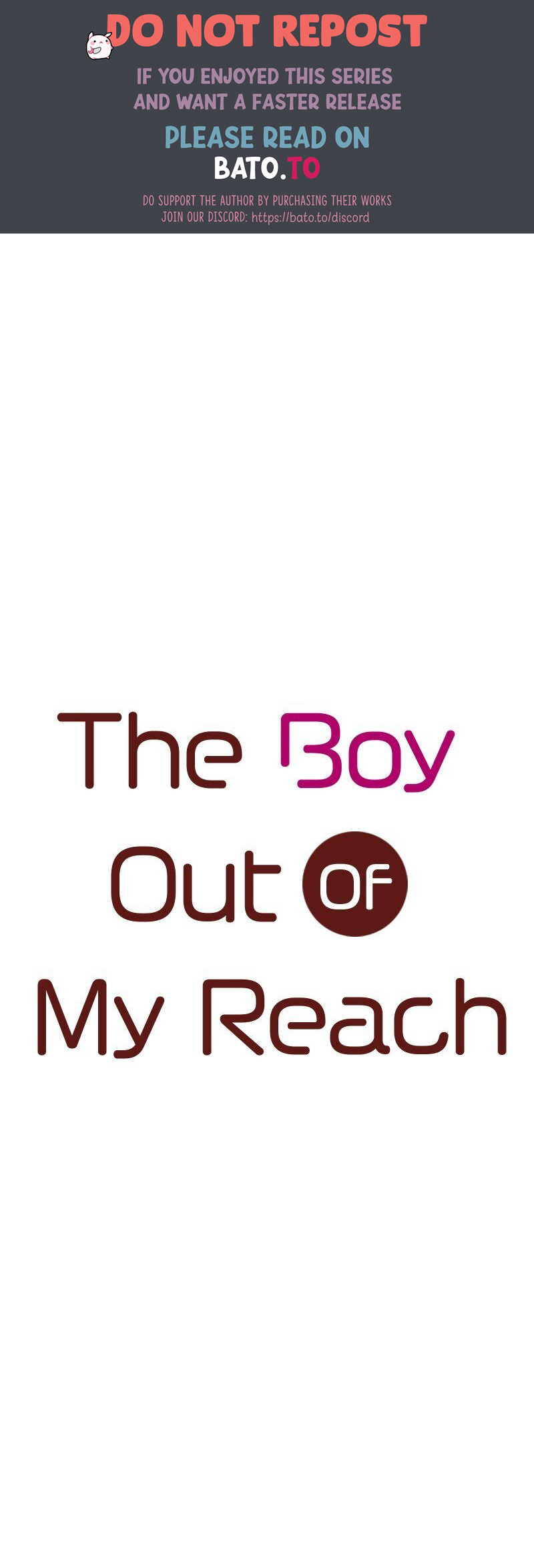 The Boy Out Of My Reach Chapter 67 #1