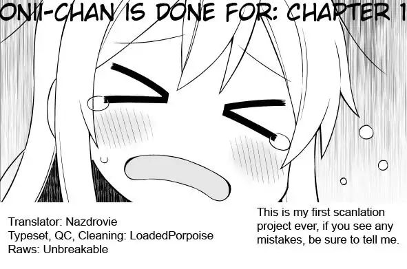 Onii-Chan Is Done For Chapter 1 #15