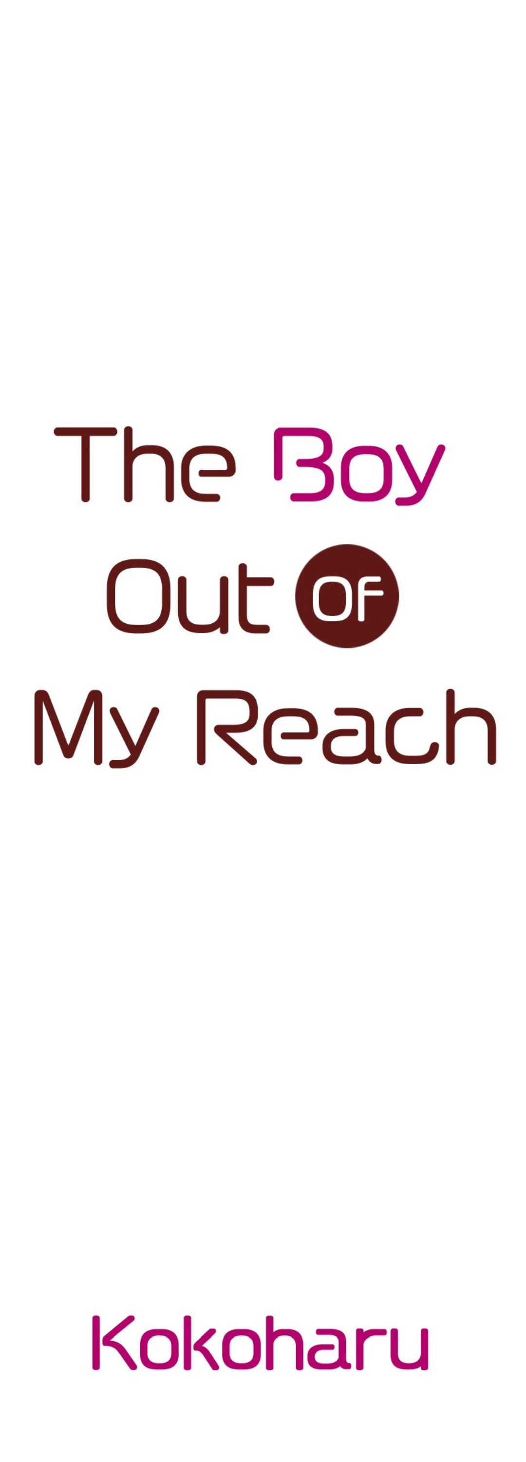 The Boy Out Of My Reach Chapter 38 #1