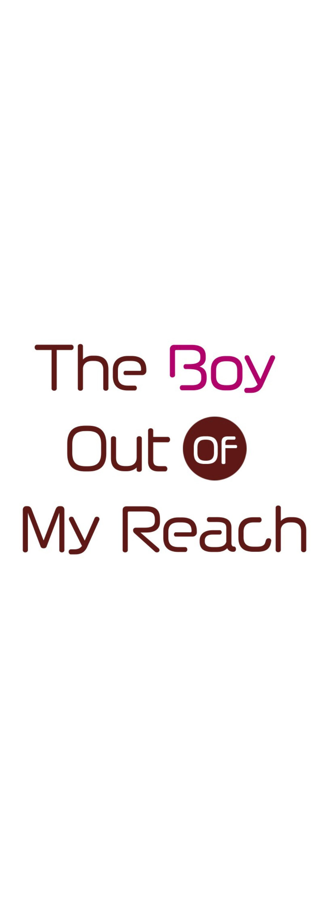 The Boy Out Of My Reach Chapter 37 #1