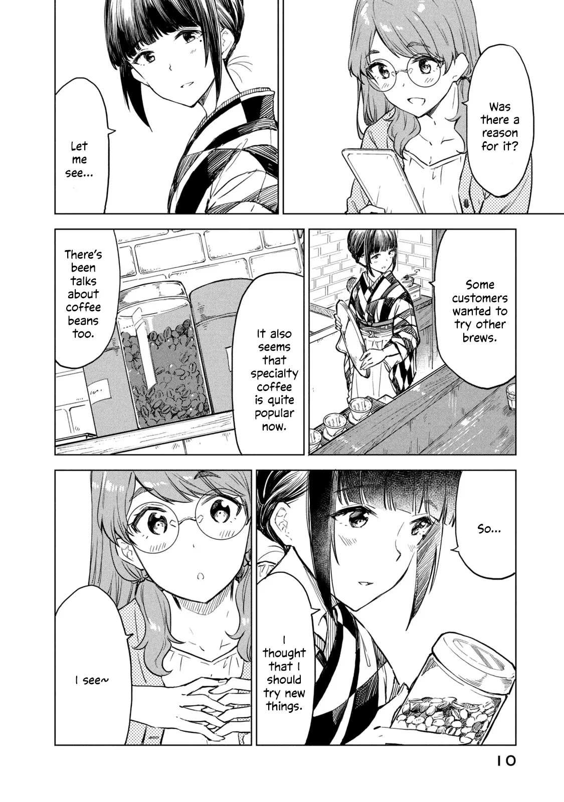 Coffee Wo Shizuka Ni Chapter 13 #8