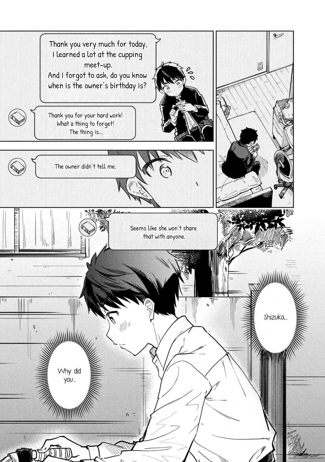 Coffee Wo Shizuka Ni Chapter 10.1 #13