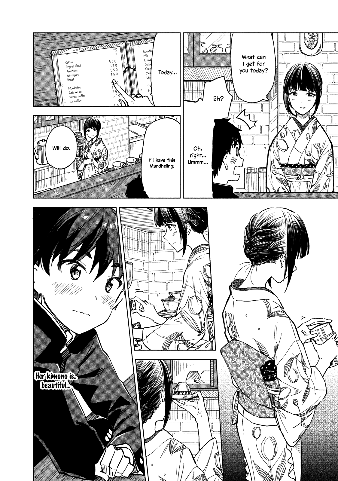 Coffee Wo Shizuka Ni Chapter 4 #8