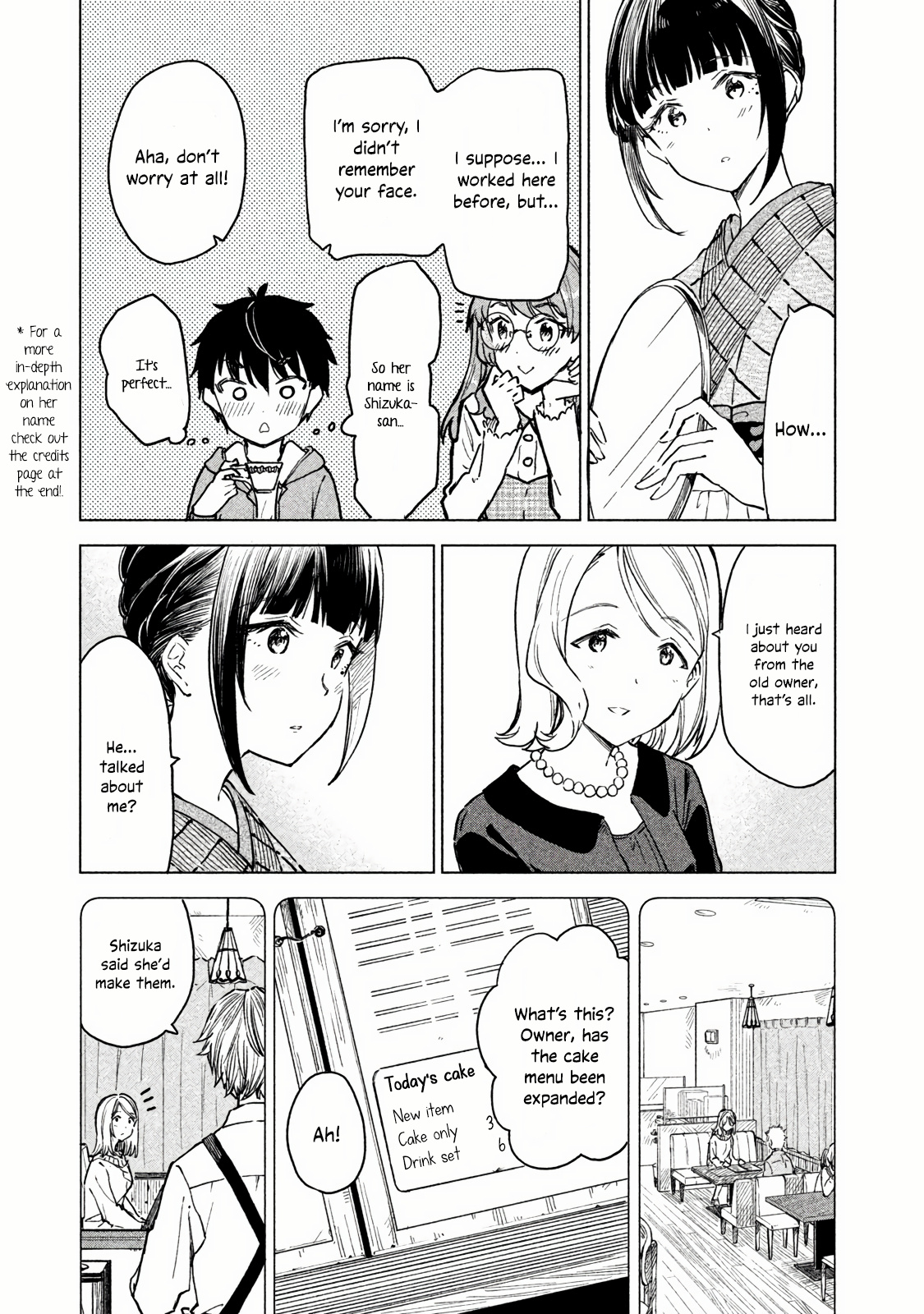 Coffee Wo Shizuka Ni Chapter 3 #21