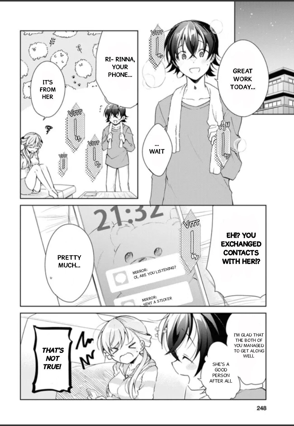 Isshiki-San Wa Koi Wo Shiritai. Chapter 32.5 #22