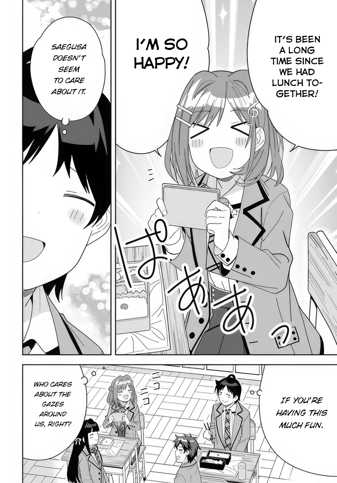 Classmate No Moto Idol Ga, Tonikaku Kyodou Fushin Nan Desu Chapter 7 #14