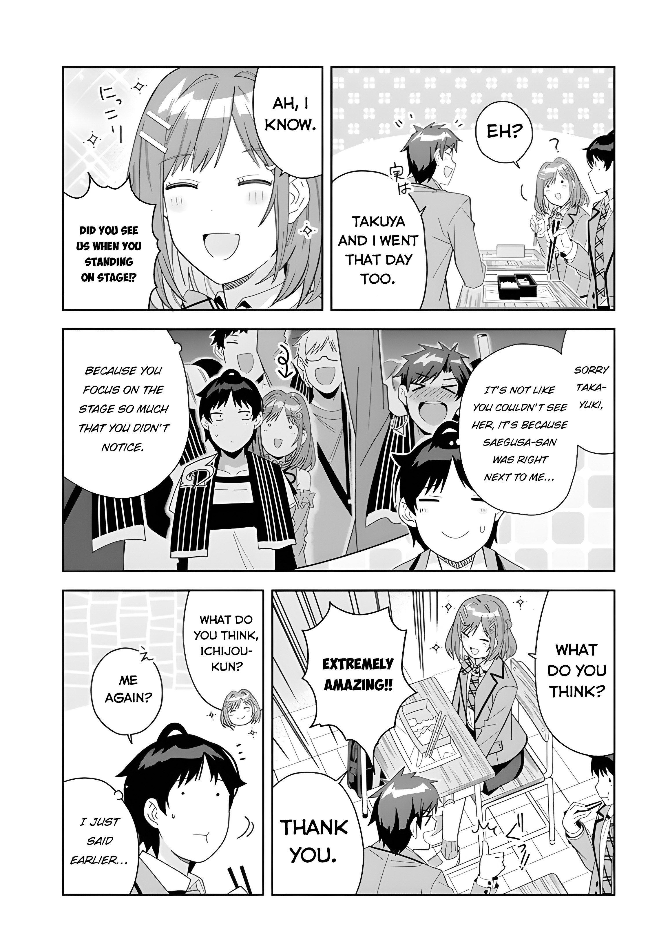 Classmate No Moto Idol Ga, Tonikaku Kyodou Fushin Nan Desu Chapter 3 #7