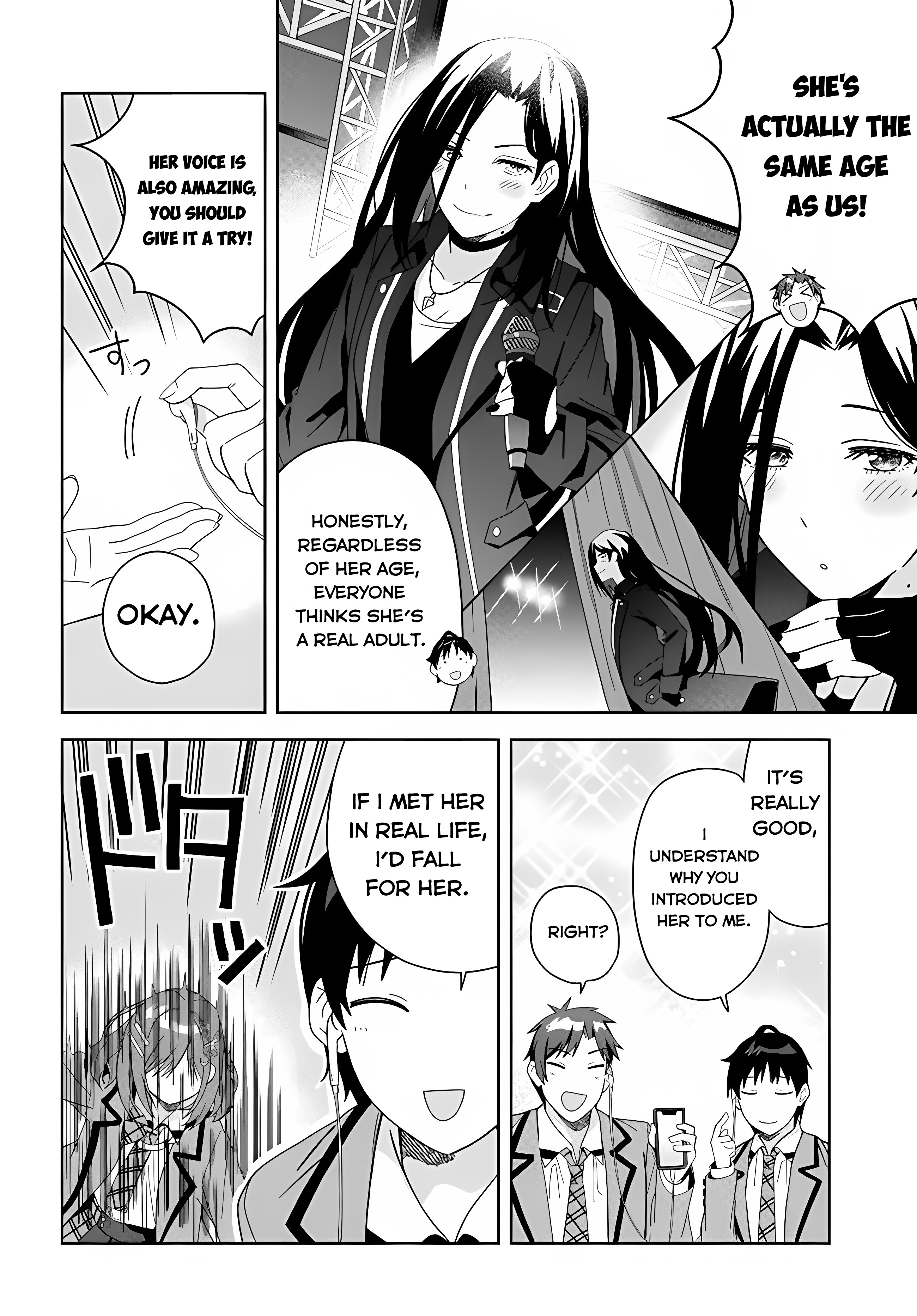 Classmate No Moto Idol Ga, Tonikaku Kyodou Fushin Nan Desu Chapter 1 #21