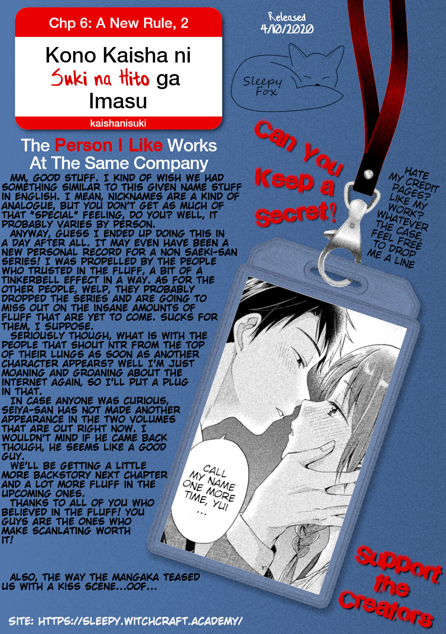 Kono Kaisha Ni Suki Na Hito Ga Imasu Chapter 6 #14