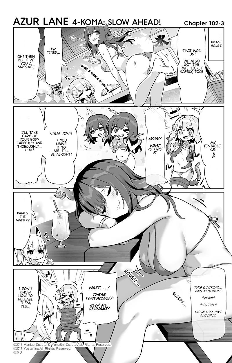 Azur Lane 4-Koma: Slow Ahead Chapter 102 #3