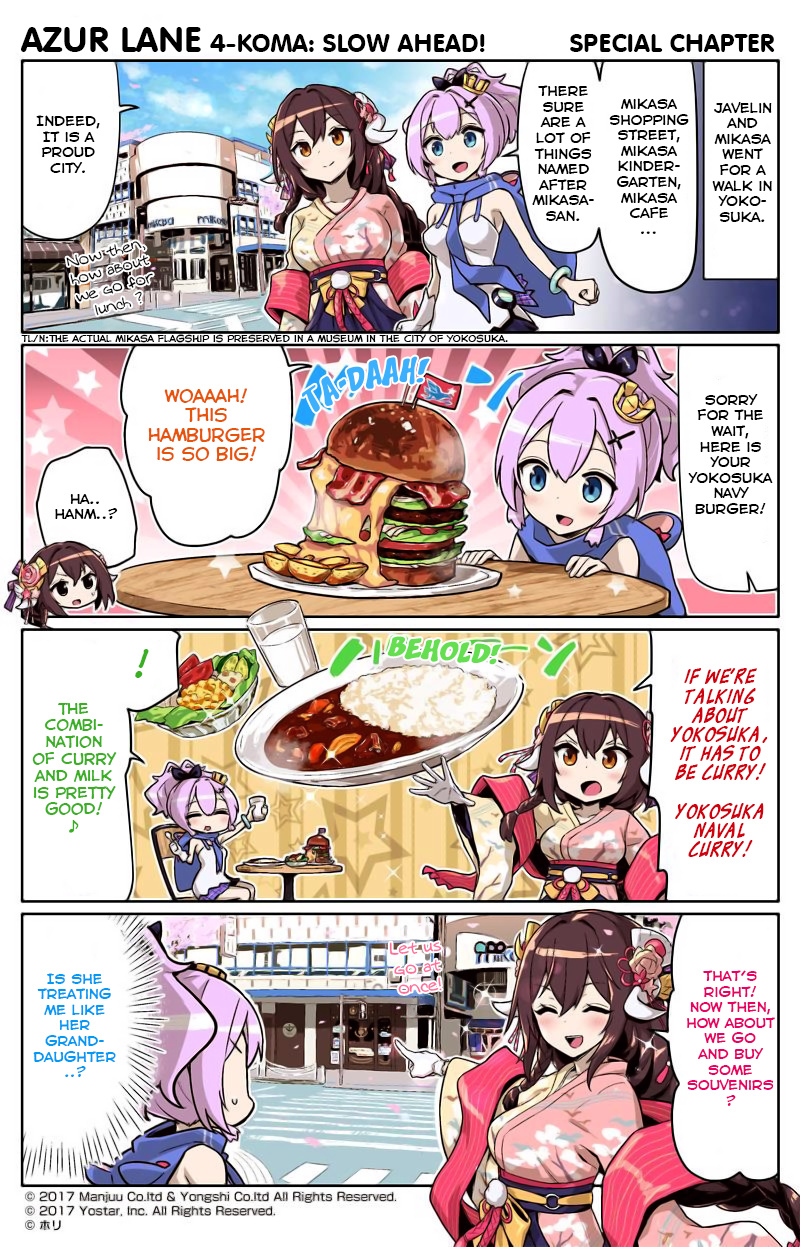 Azur Lane 4-Koma: Slow Ahead Chapter 27.5 #1