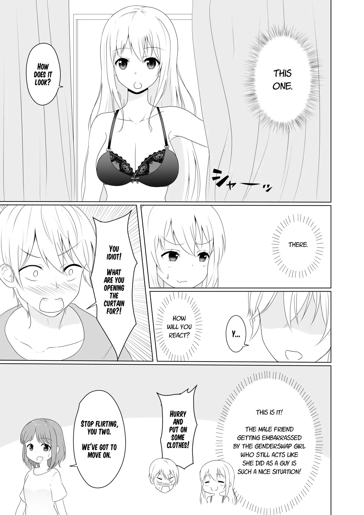A Boy Who Loves Genderswap Got Genderswapped So He Acts Out His Ideal Genderswap Girl Chapter 5 #4