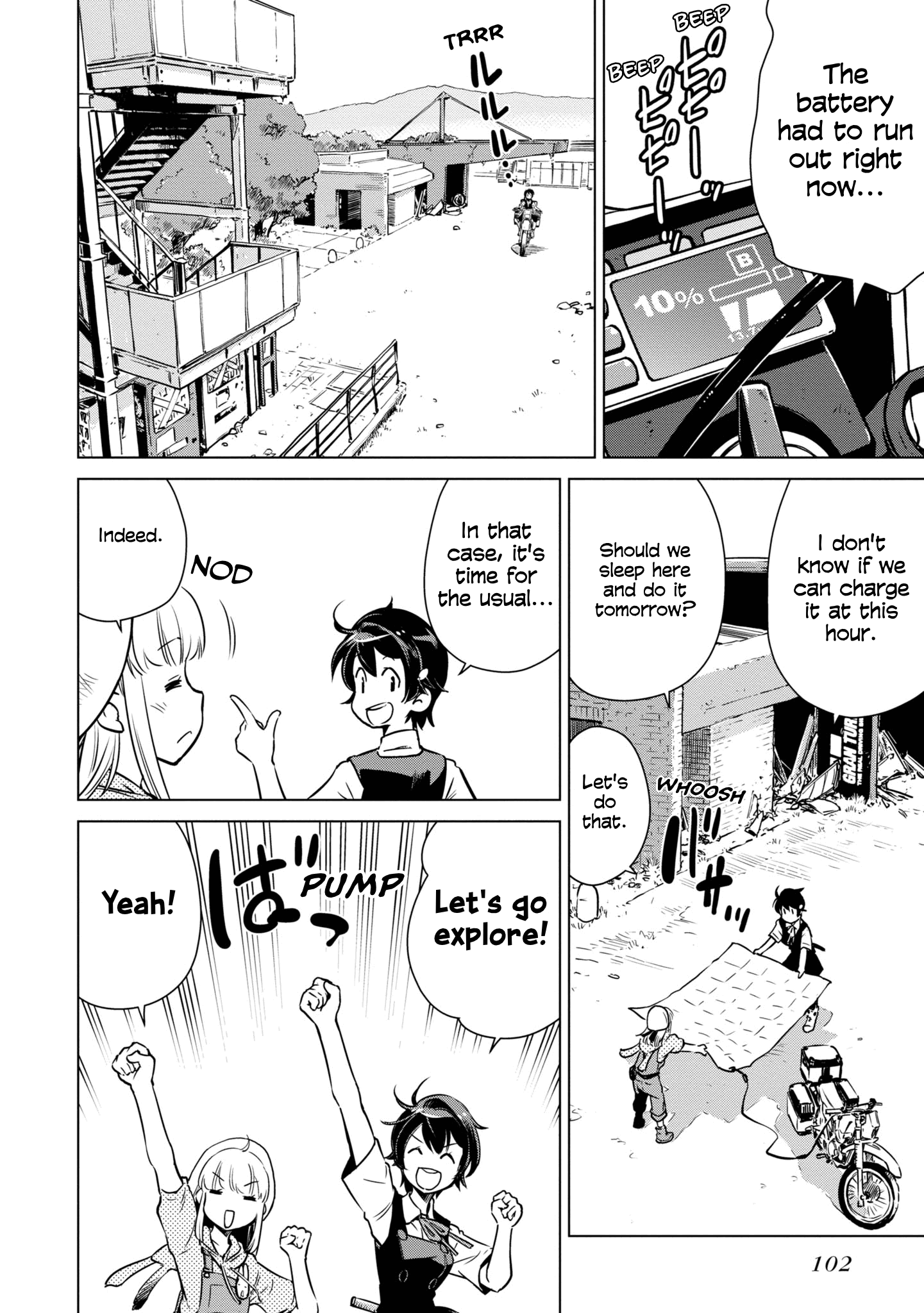 Shuumatsu Touring Chapter 15 #9