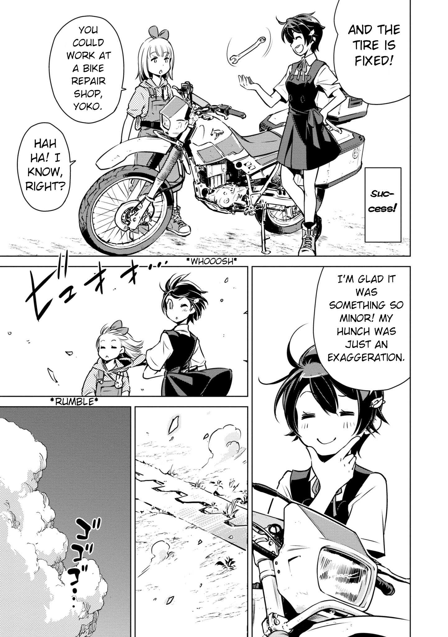 Shuumatsu Touring Chapter 9 #10