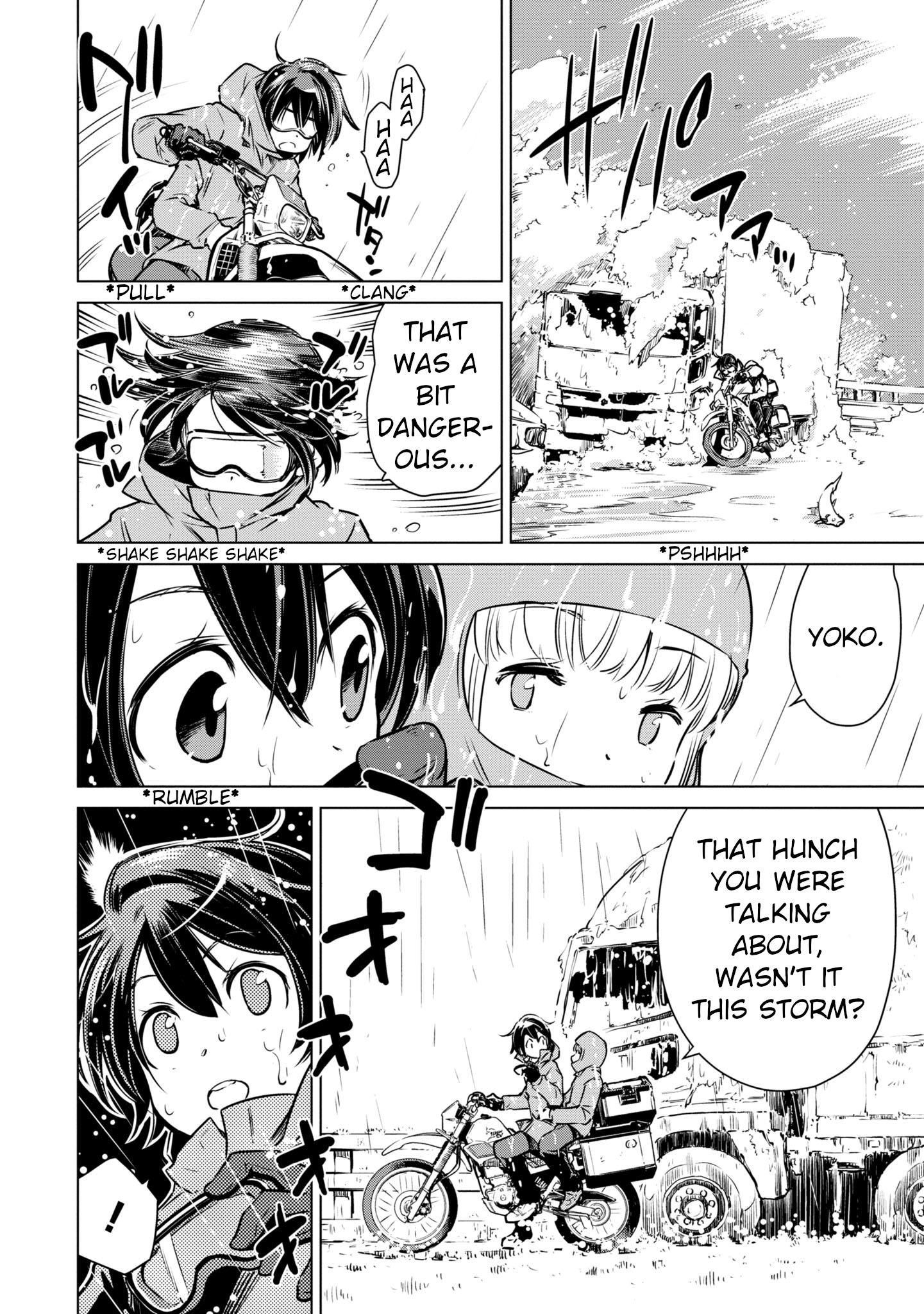 Shuumatsu Touring Chapter 9 #21