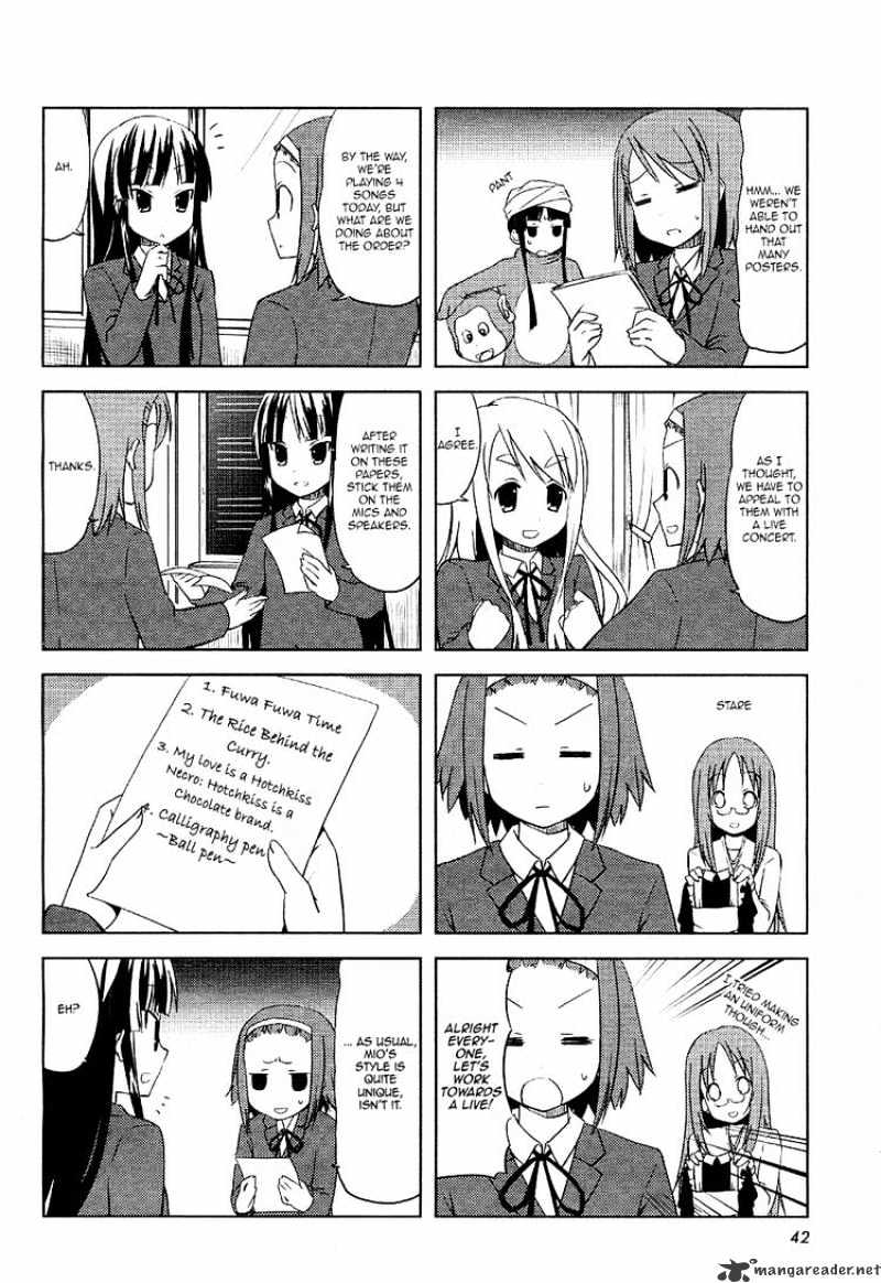 K-On! Chapter 15 #4