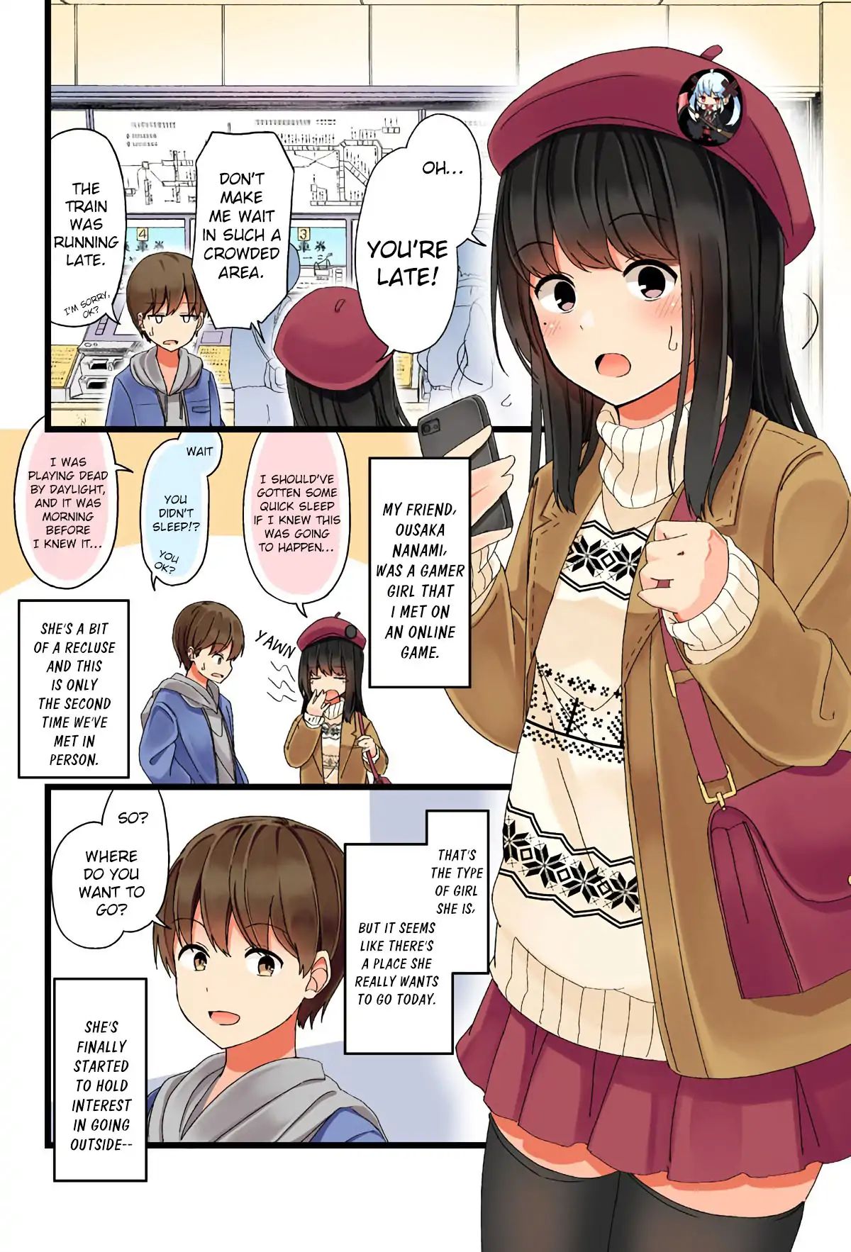 Hanging Out With A Gamer Girl Chapter 2 #1
