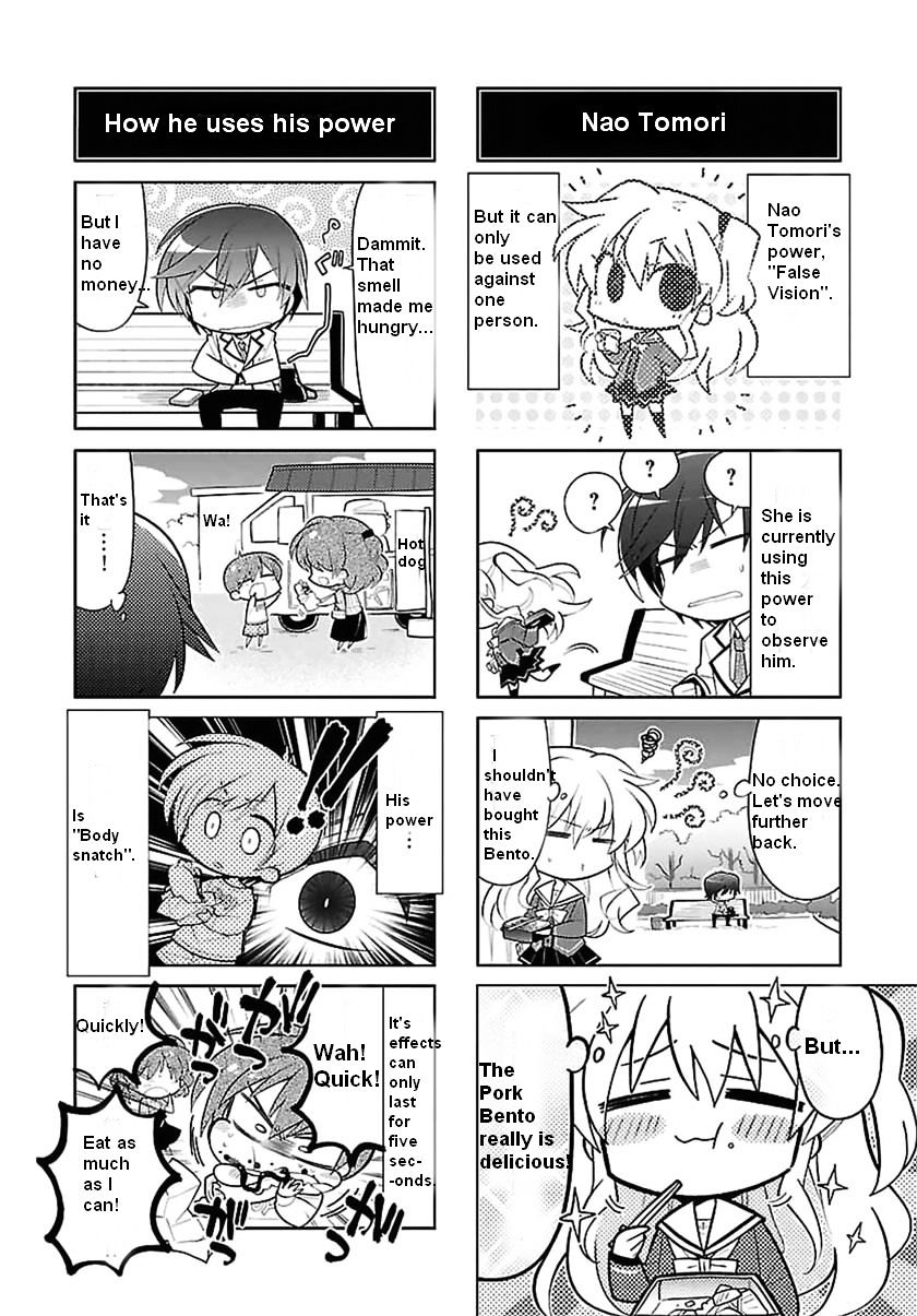 Charlotte The 4-Koma - Seshun O Kakenukero! Chapter 1 #4