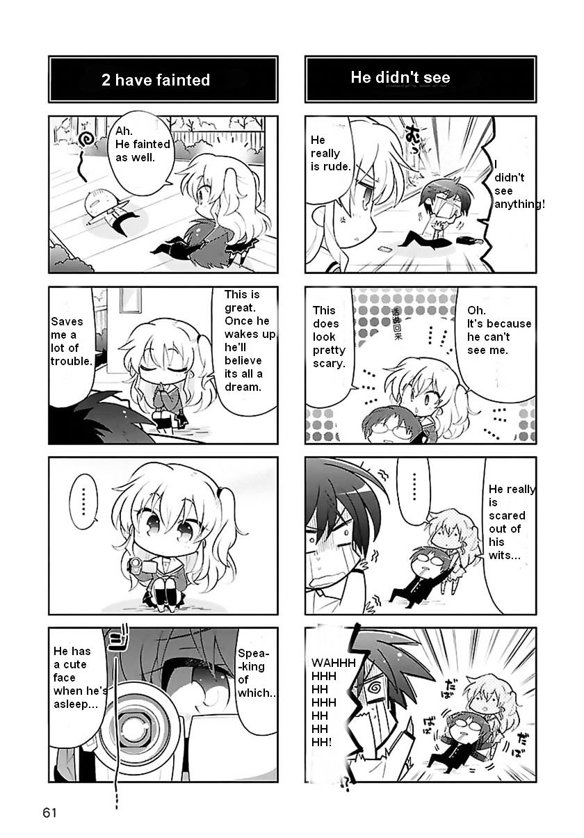 Charlotte The 4-Koma - Seshun O Kakenukero! Chapter 1 #9