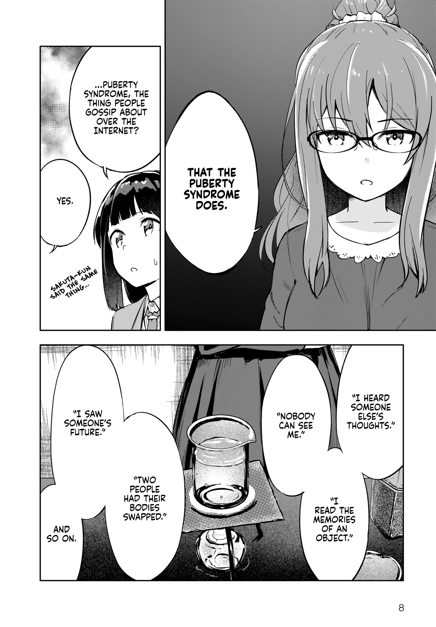 Seishun Buta Yarou Wa Yumemiru Shoujo No Yume Wo Minai Chapter 5 #8