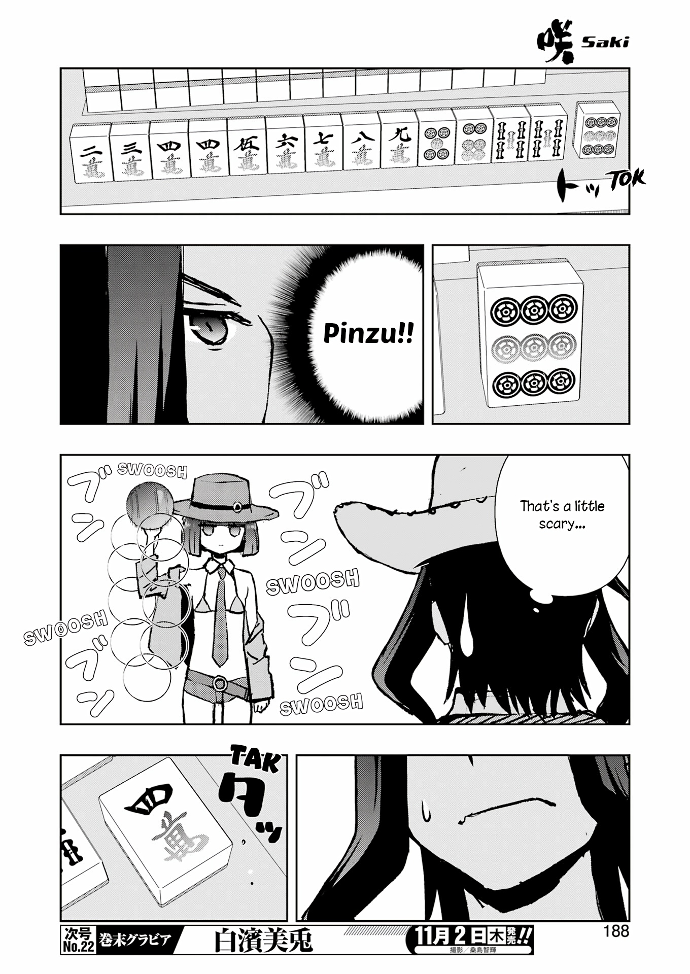 Saki Chapter 266 #9