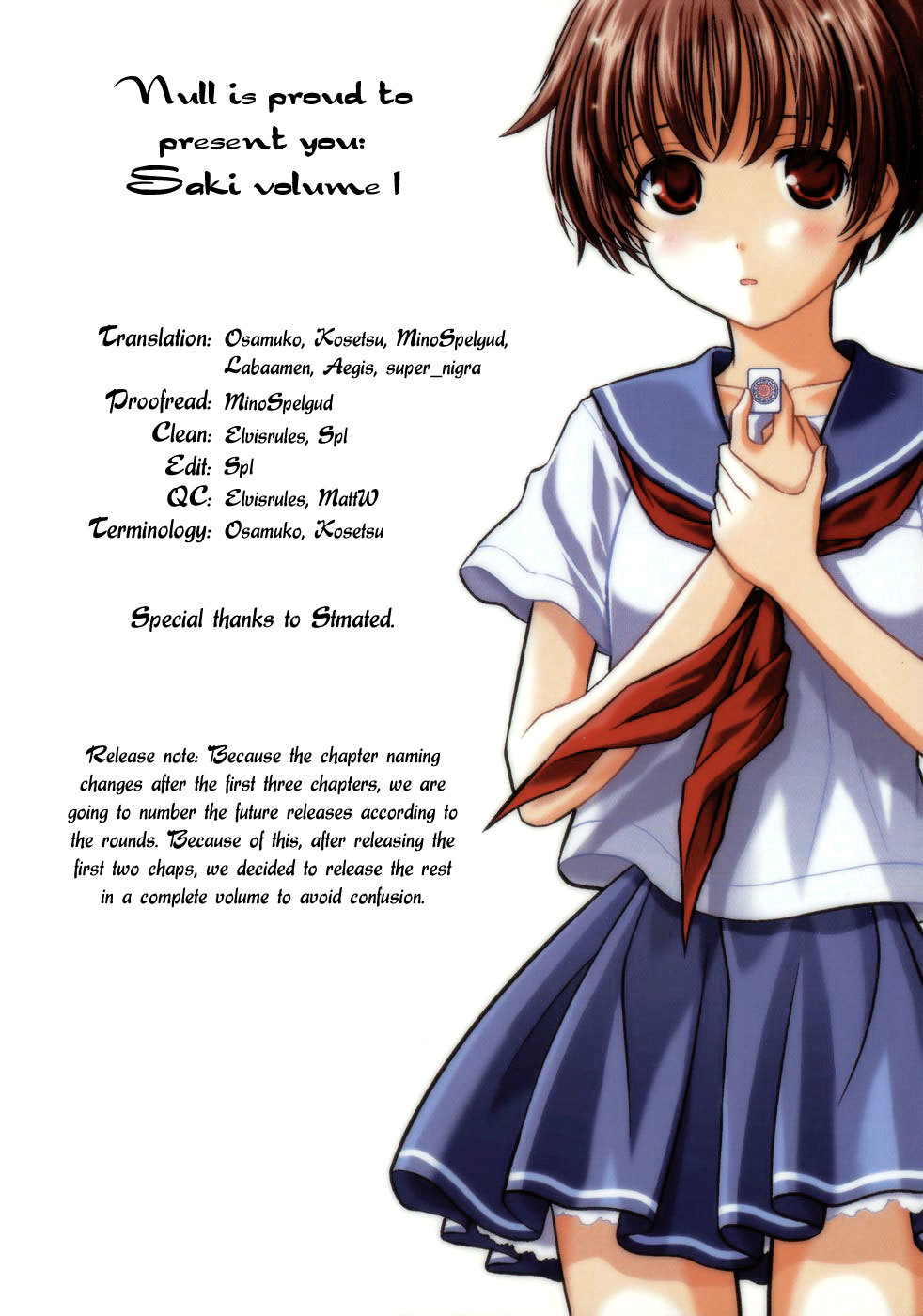 Saki Chapter 0.1 #6