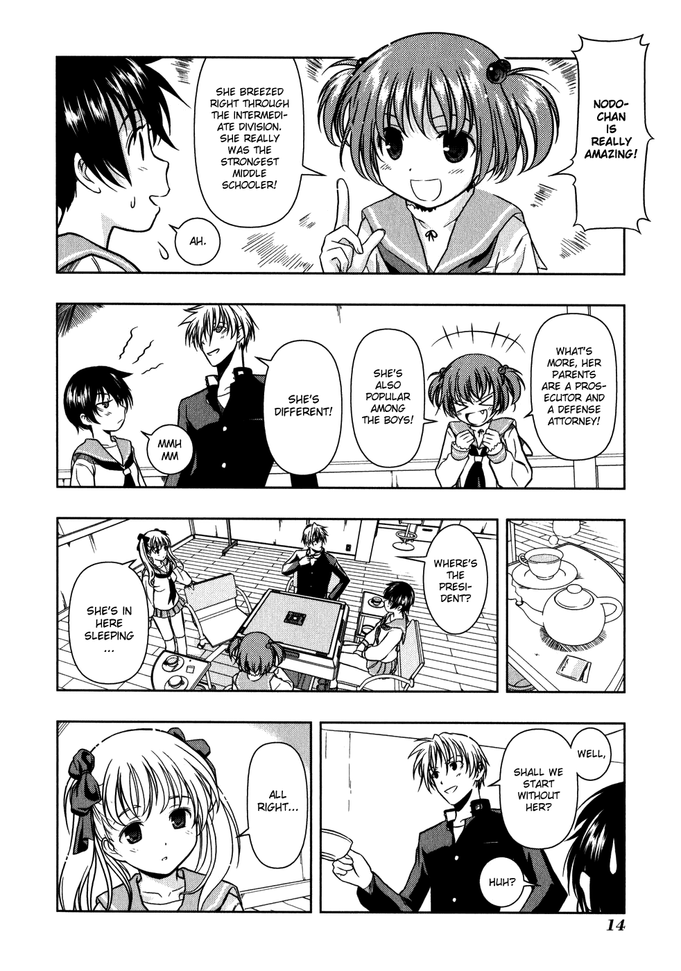 Saki Chapter 0.1 #19